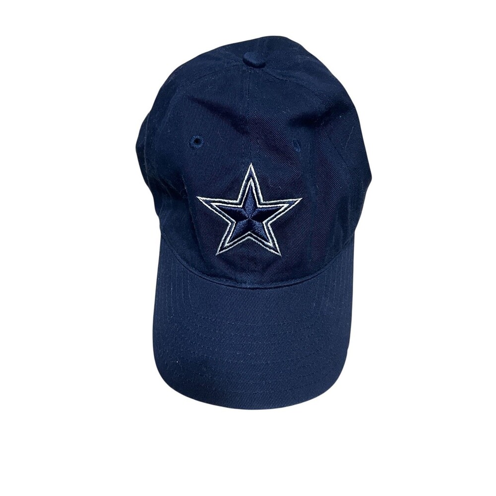 Dallas Cowboys Navy Blue Front Office Adjustable NFL Cap Hat  Cotton Size Small